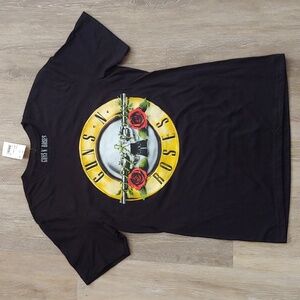 NWT Guns N Roses Graphic T-Shirt Black Size S